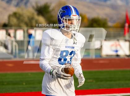 Thumbnail 3 in American Fork vs. Bingham (UHSAA 6A Quaterfinal) photogallery.