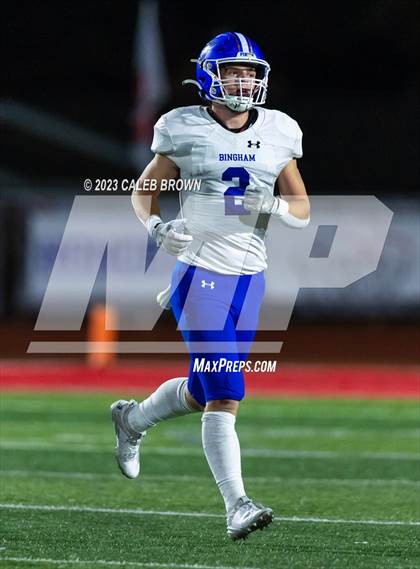 Thumbnail 2 in American Fork vs. Bingham (UHSAA 6A Quaterfinal) photogallery.