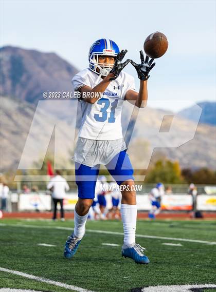 Thumbnail 2 in American Fork vs. Bingham (UHSAA 6A Quaterfinal) photogallery.