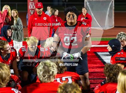 Thumbnail 1 in American Fork vs. Bingham (UHSAA 6A Quaterfinal) photogallery.