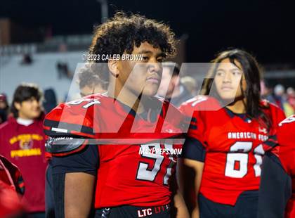 Thumbnail 2 in American Fork vs. Bingham (UHSAA 6A Quaterfinal) photogallery.