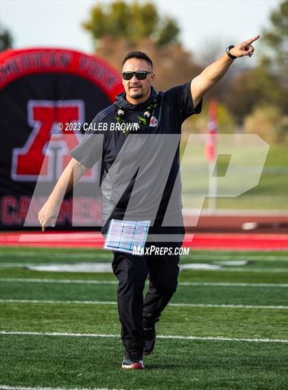 Thumbnail 3 in American Fork vs. Bingham (UHSAA 6A Quaterfinal) photogallery.