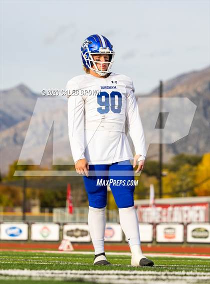 Thumbnail 1 in American Fork vs. Bingham (UHSAA 6A Quaterfinal) photogallery.