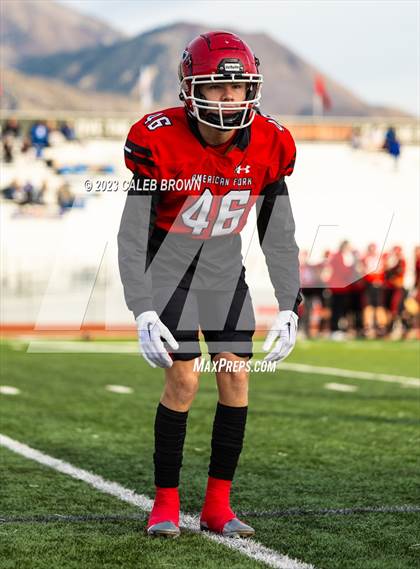 Thumbnail 2 in American Fork vs. Bingham (UHSAA 6A Quaterfinal) photogallery.