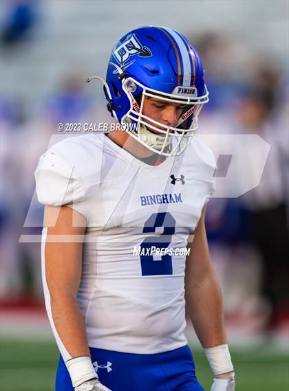 Thumbnail 2 in American Fork vs. Bingham (UHSAA 6A Quaterfinal) photogallery.