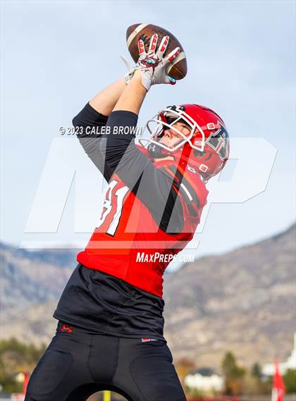 Thumbnail 3 in American Fork vs. Bingham (UHSAA 6A Quaterfinal) photogallery.