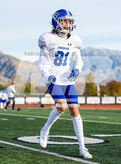 Thumbnail 1 in American Fork vs. Bingham (UHSAA 6A Quaterfinal) photogallery.