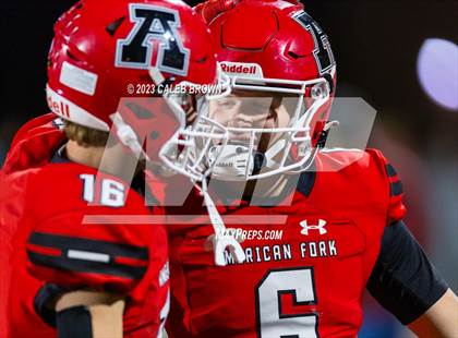 Thumbnail 1 in American Fork vs. Bingham (UHSAA 6A Quaterfinal) photogallery.