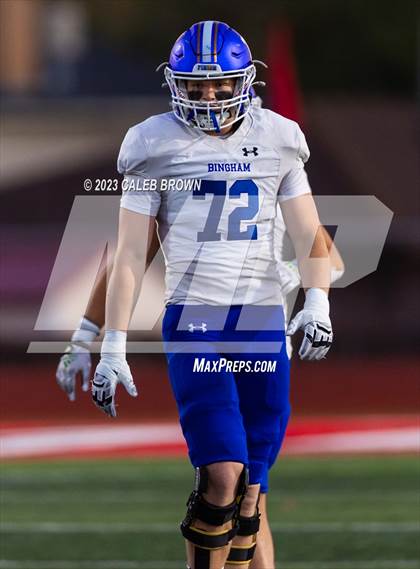 Thumbnail 3 in American Fork vs. Bingham (UHSAA 6A Quaterfinal) photogallery.