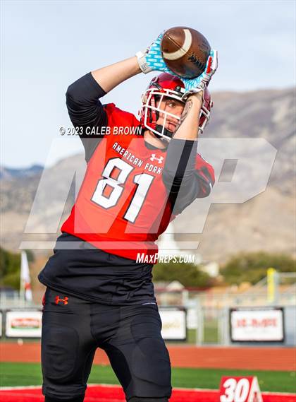 Thumbnail 1 in American Fork vs. Bingham (UHSAA 6A Quaterfinal) photogallery.