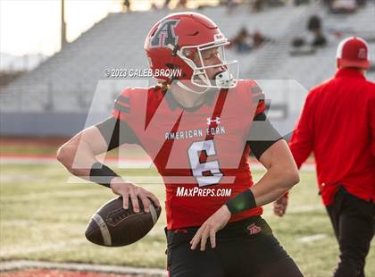 Thumbnail 1 in American Fork vs. Bingham (UHSAA 6A Quaterfinal) photogallery.