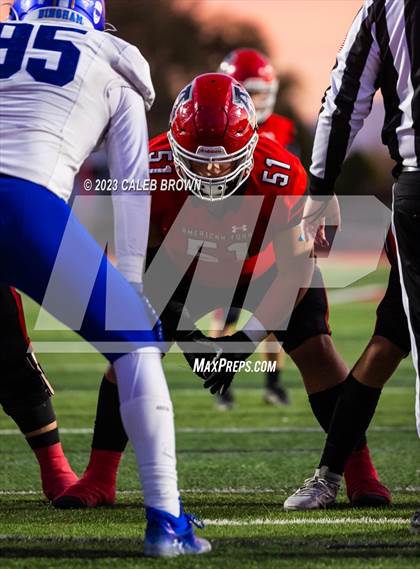 Thumbnail 2 in American Fork vs. Bingham (UHSAA 6A Quaterfinal) photogallery.