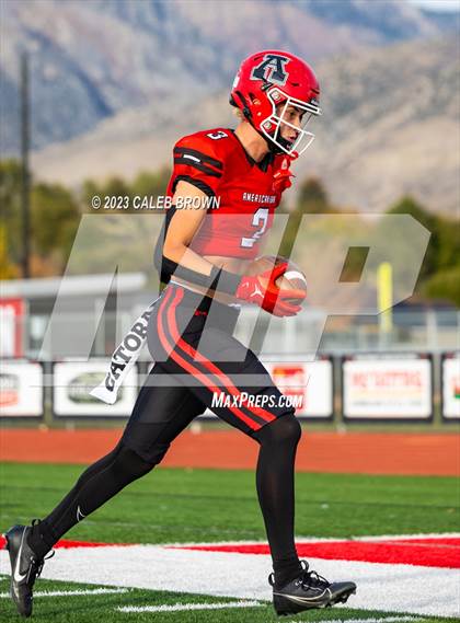 Thumbnail 2 in American Fork vs. Bingham (UHSAA 6A Quaterfinal) photogallery.