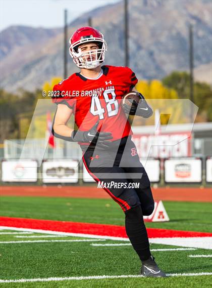 Thumbnail 1 in American Fork vs. Bingham (UHSAA 6A Quaterfinal) photogallery.