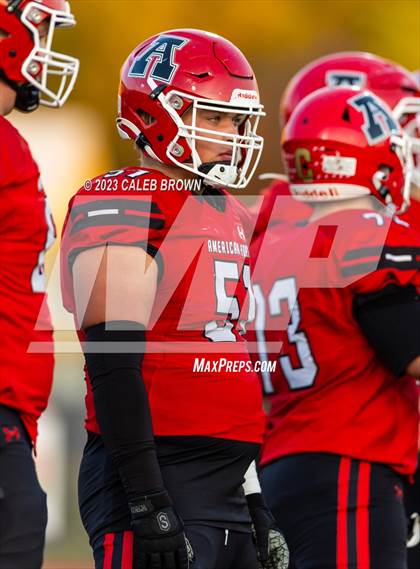 Thumbnail 2 in American Fork vs. Bingham (UHSAA 6A Quaterfinal) photogallery.