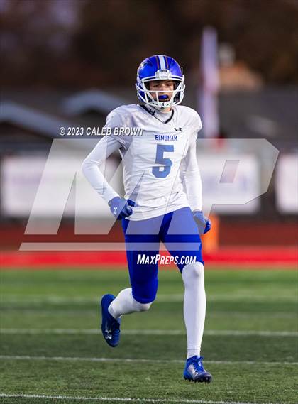 Thumbnail 1 in American Fork vs. Bingham (UHSAA 6A Quaterfinal) photogallery.