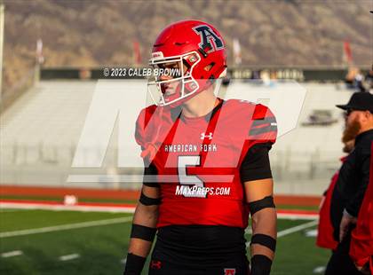 Thumbnail 3 in American Fork vs. Bingham (UHSAA 6A Quaterfinal) photogallery.