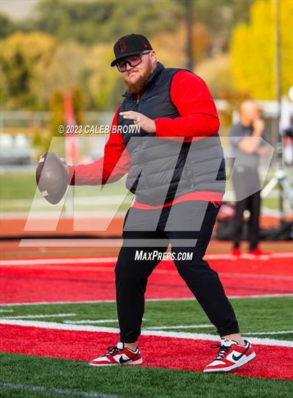 Thumbnail 2 in American Fork vs. Bingham (UHSAA 6A Quaterfinal) photogallery.