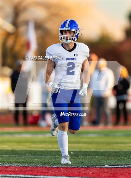 Thumbnail 2 in American Fork vs. Bingham (UHSAA 6A Quaterfinal) photogallery.
