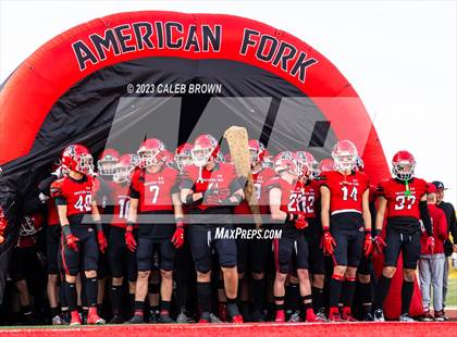 Thumbnail 2 in American Fork vs. Bingham (UHSAA 6A Quaterfinal) photogallery.