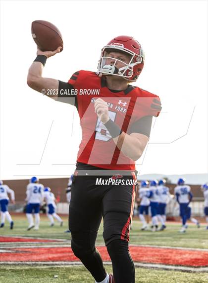 Thumbnail 1 in American Fork vs. Bingham (UHSAA 6A Quaterfinal) photogallery.