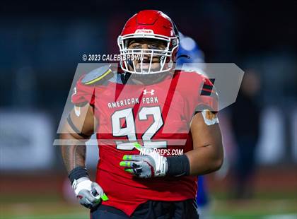 Thumbnail 2 in American Fork vs. Bingham (UHSAA 6A Quaterfinal) photogallery.