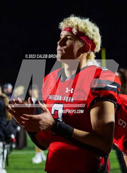 Thumbnail 2 in American Fork vs. Bingham (UHSAA 6A Quaterfinal) photogallery.
