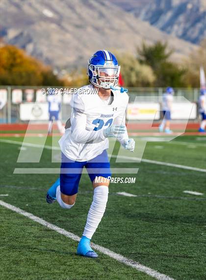 Thumbnail 2 in American Fork vs. Bingham (UHSAA 6A Quaterfinal) photogallery.