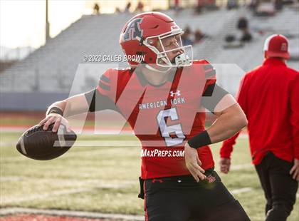 Thumbnail 2 in American Fork vs. Bingham (UHSAA 6A Quaterfinal) photogallery.