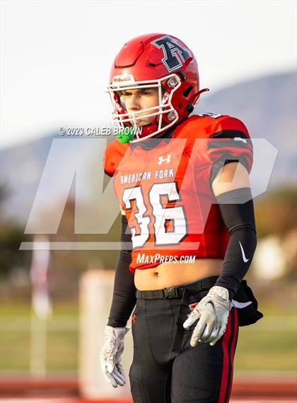 Thumbnail 3 in American Fork vs. Bingham (UHSAA 6A Quaterfinal) photogallery.