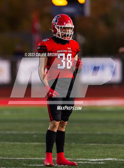 Thumbnail 2 in American Fork vs. Bingham (UHSAA 6A Quaterfinal) photogallery.