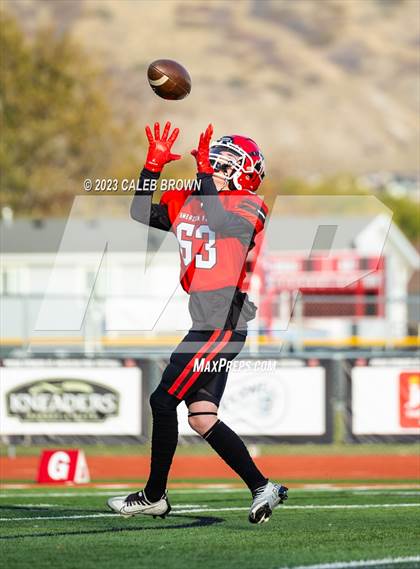 Thumbnail 3 in American Fork vs. Bingham (UHSAA 6A Quaterfinal) photogallery.