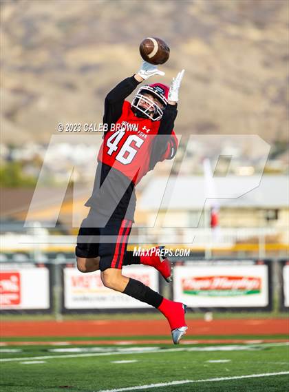 Thumbnail 1 in American Fork vs. Bingham (UHSAA 6A Quaterfinal) photogallery.