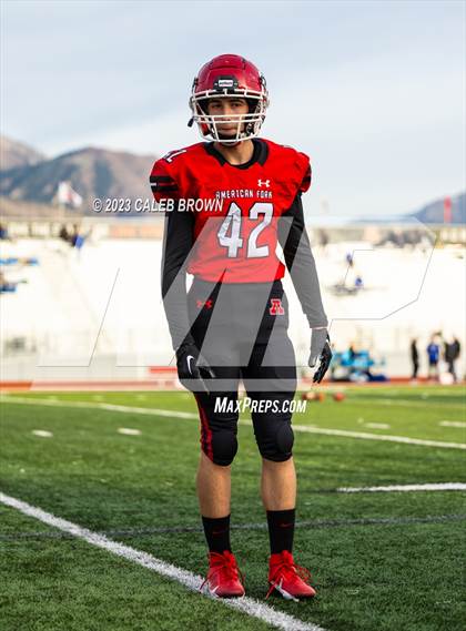Thumbnail 1 in American Fork vs. Bingham (UHSAA 6A Quaterfinal) photogallery.