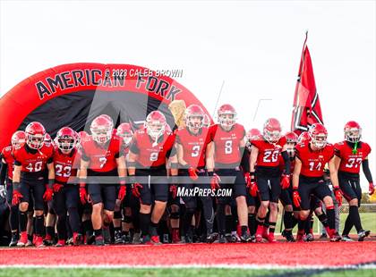 Thumbnail 3 in American Fork vs. Bingham (UHSAA 6A Quaterfinal) photogallery.
