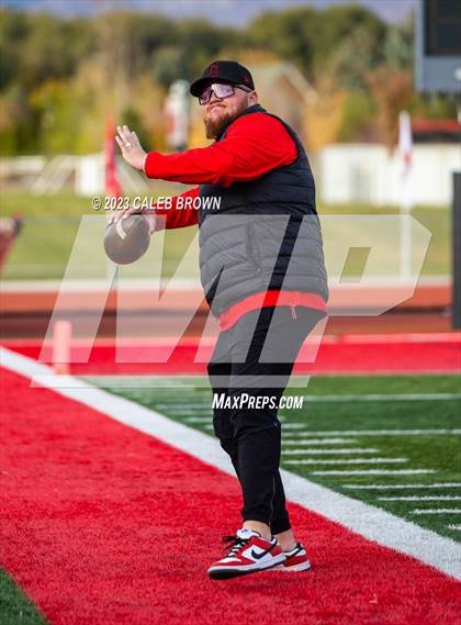 Thumbnail 2 in American Fork vs. Bingham (UHSAA 6A Quaterfinal) photogallery.
