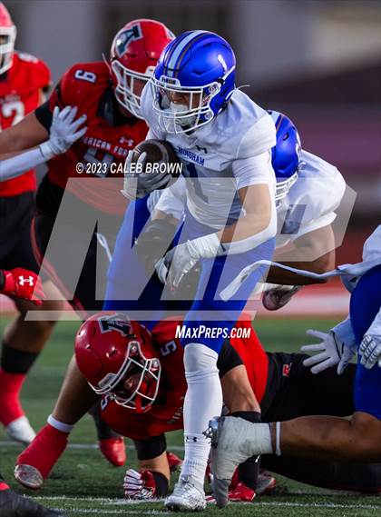 Thumbnail 2 in American Fork vs. Bingham (UHSAA 6A Quaterfinal) photogallery.