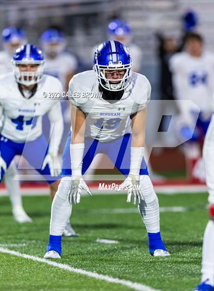 Thumbnail 2 in American Fork vs. Bingham (UHSAA 6A Quaterfinal) photogallery.