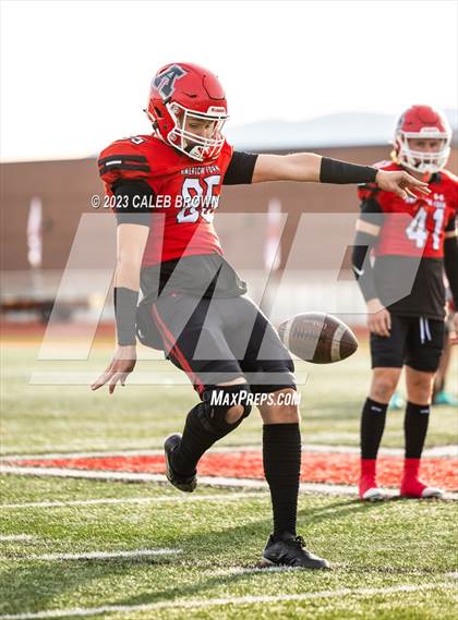 Thumbnail 2 in American Fork vs. Bingham (UHSAA 6A Quaterfinal) photogallery.