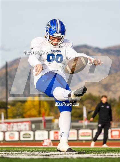Thumbnail 1 in American Fork vs. Bingham (UHSAA 6A Quaterfinal) photogallery.
