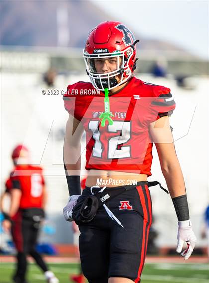 Thumbnail 2 in American Fork vs. Bingham (UHSAA 6A Quaterfinal) photogallery.