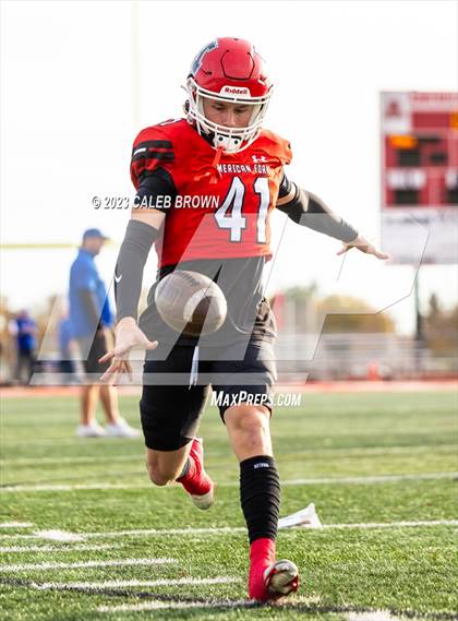 Thumbnail 1 in American Fork vs. Bingham (UHSAA 6A Quaterfinal) photogallery.