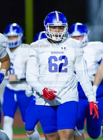 Thumbnail 1 in American Fork vs. Bingham (UHSAA 6A Quaterfinal) photogallery.