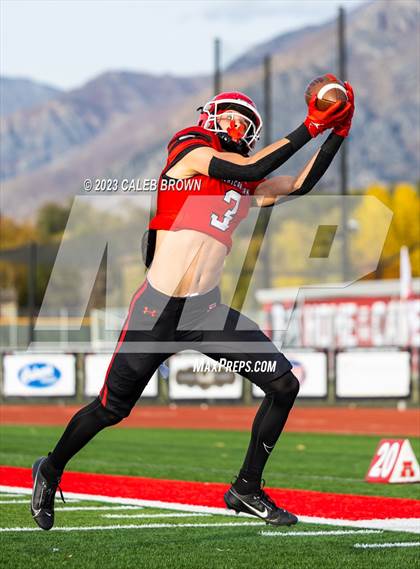 Thumbnail 3 in American Fork vs. Bingham (UHSAA 6A Quaterfinal) photogallery.