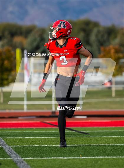 Thumbnail 2 in American Fork vs. Bingham (UHSAA 6A Quaterfinal) photogallery.