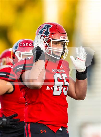 Thumbnail 3 in American Fork vs. Bingham (UHSAA 6A Quaterfinal) photogallery.