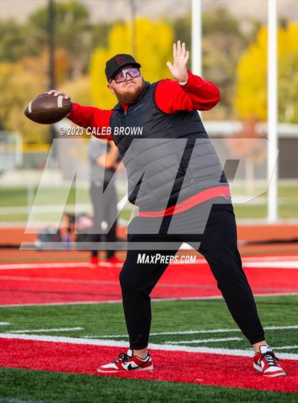 Thumbnail 3 in American Fork vs. Bingham (UHSAA 6A Quaterfinal) photogallery.