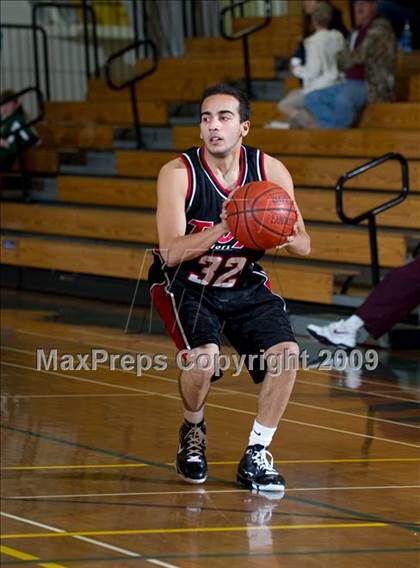 Thumbnail 3 in San Marcos vs Troy (Santa Barbara Holiday Classic) photogallery.