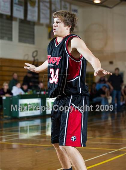 Thumbnail 1 in San Marcos vs Troy (Santa Barbara Holiday Classic) photogallery.