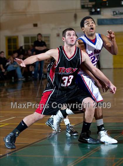 Thumbnail 3 in San Marcos vs Troy (Santa Barbara Holiday Classic) photogallery.